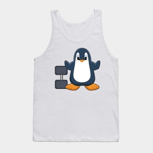 Penguin Bodybuilding Dumbbell Tank Top